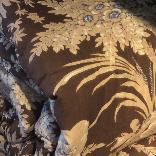 plaid quilt sprei uit india