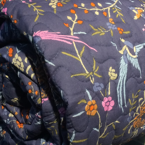 plaid quilt sprei uit india