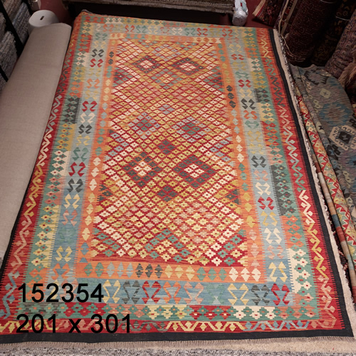 Kelim Maimana 201 x 301 (VERKOCHT)